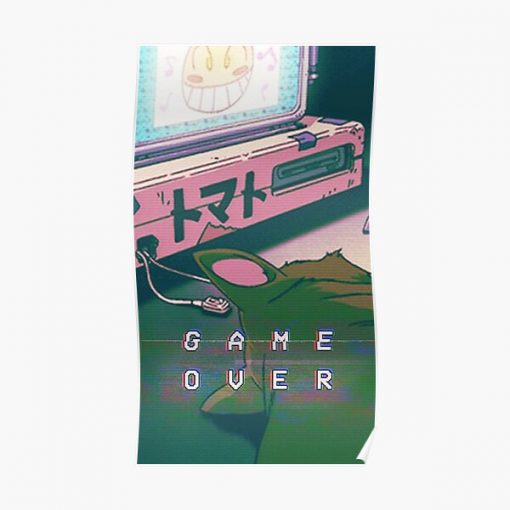 Aesthetic Game Over Poster RB2910 product Offical Cowboy Bebop Merch