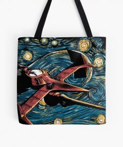 Starry Night Cowboy Bebop All Over Print Tote Bag RB2910 product Offical Cowboy Bebop Merch